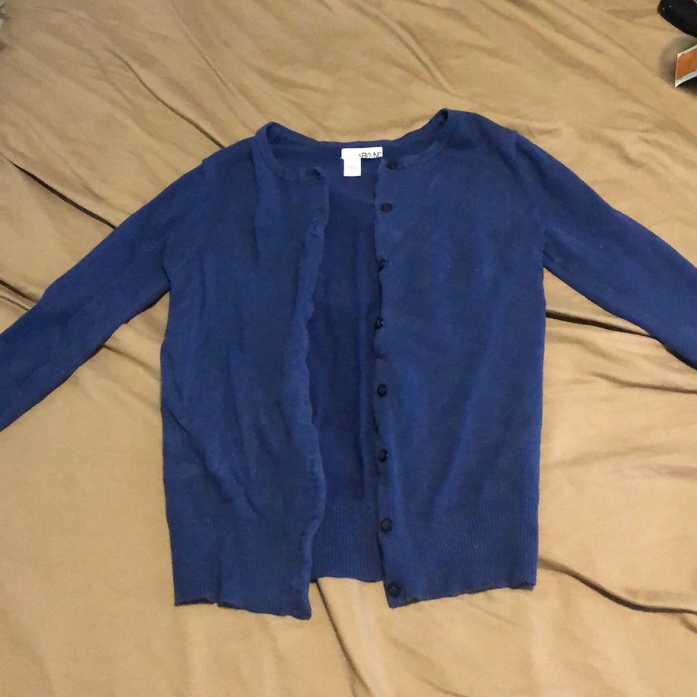 Navy Nordstrom cardigan